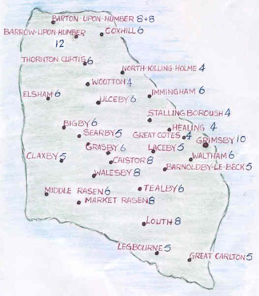 Map of Northern Branch